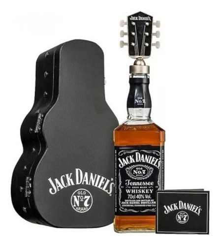 Jack Daniel's Guitar Whisky Con Estuche Guitarra