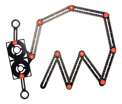 Regla De Ángulo Múltiple Herramienta De Medición 9 Veces