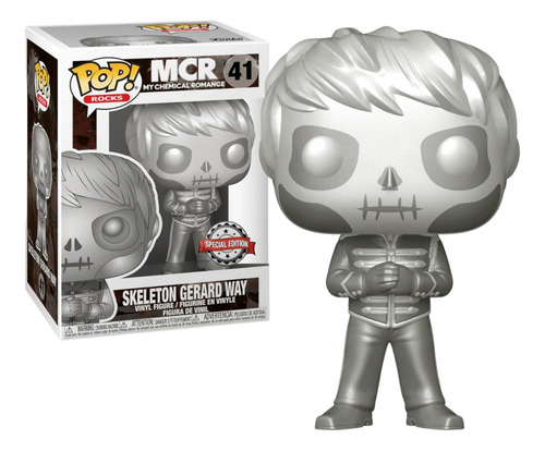 Funko Pop Skeleton Gerard Way #41 Rocks Exclusive