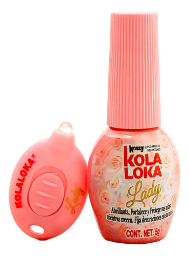 Kola Loka Lady Pegamento Instantáneo Para Uñas Transparente
