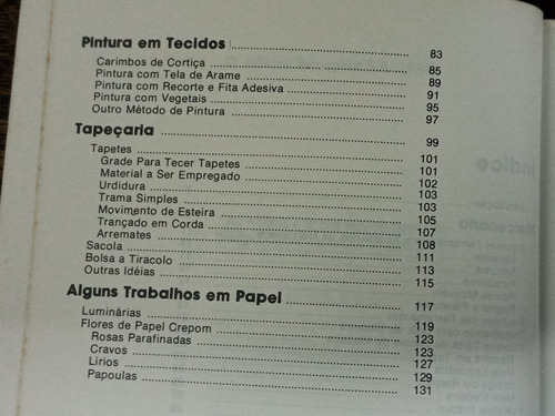 Imagen 4 de 7 de Hobbies Lazer E Lucro * Arnaldo Belmiro * Manualidades *