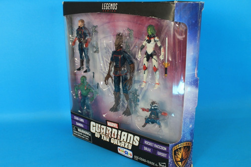 Guardians Of The Galaxy Star Lord Drax Groot Gamora (Usado)