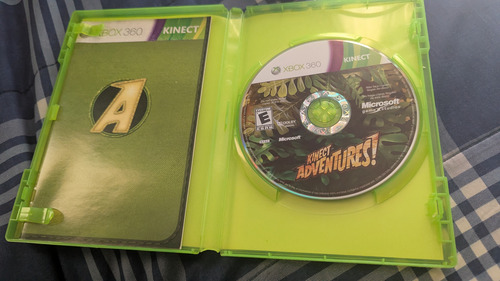 Kinect Xbox 360 + Juego Kinect Adventures Xbox 360 (Usado)