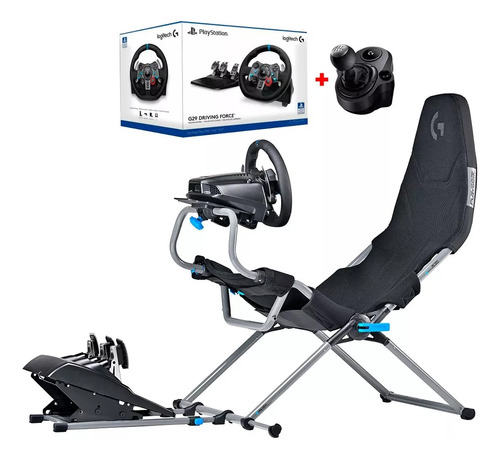 Playseat + Shifter + Logitech G29 / Simulador De Carrera