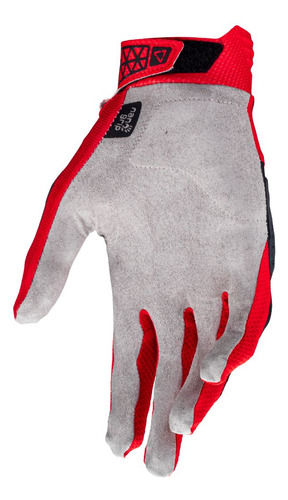 Guante Moto Leatt Lite 4.5 Color Rojo Talle L