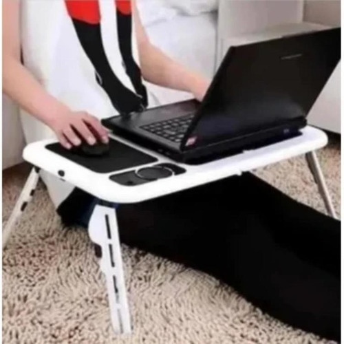 Mesa Plegable Notebook Lapto Con Ventilador Portát