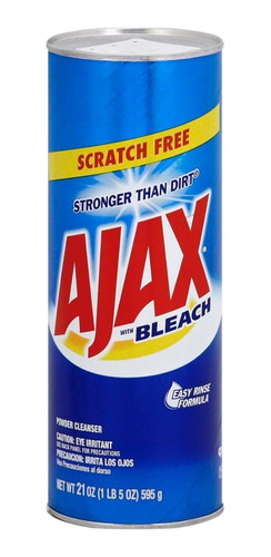 Jabón En Polvo Para Ropa Ajax 595 Gr 