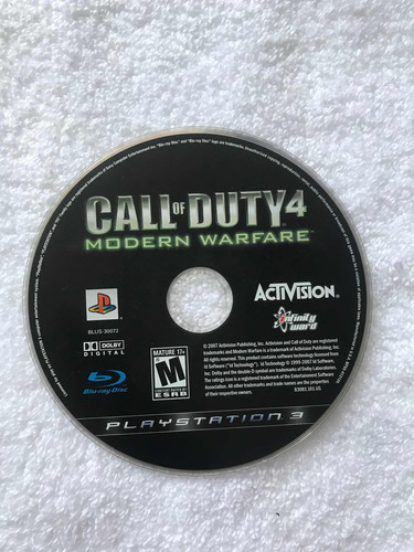 Call Of Duty 4 Modern Warfare Ps3 (Usado)