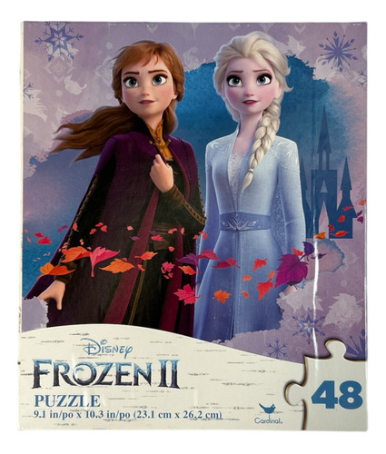 Rompecabezas Para Niños 48 Pzas Frozen 2 Elsa Y Anna Disney