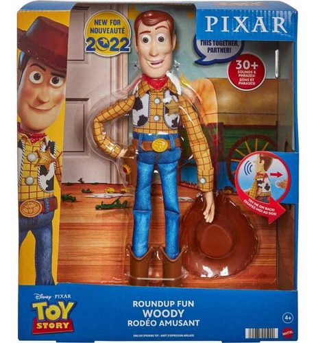 Toy Story Woody Más De 30 Frases (30 Cm. De Alto)
