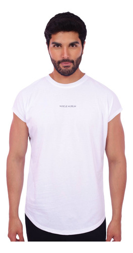 Polo Manga Cero Color Blanco | Polo Deportivo Muscle Tee