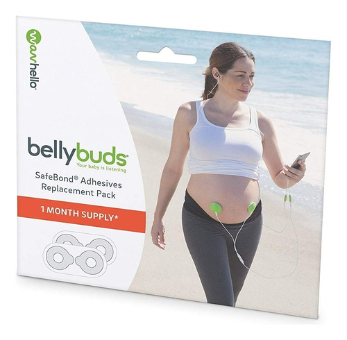 Adhesivos De Reemplazo Para Audifonos Embarazo Bellybuds