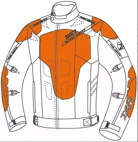 Imagem 6 de 7 de Jaqueta X11 Iron2 Masculino Motoqueiro Moto Motociclista