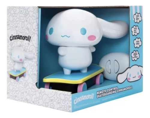 Hello Kitty Control Remoto Y Cinnamoroll En Patineta Control Azul Claro Cinnamorroll