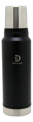 Termo Discovery 1 Litro Acero Inoxidable Mate Camping Rosca 