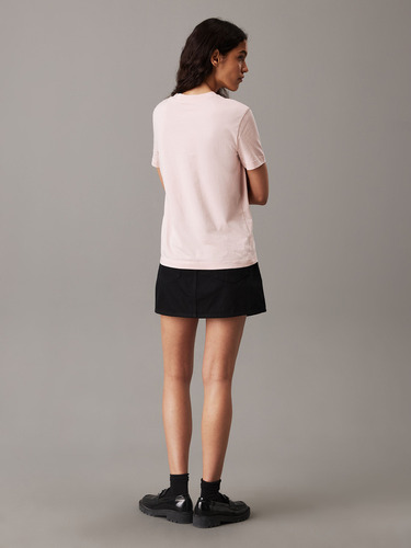 Polera Embroidered Rosado Calvin Klein