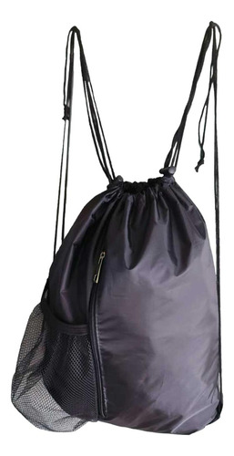 Mochila Con Cordón, Mochila Informal De Poliéster Para
