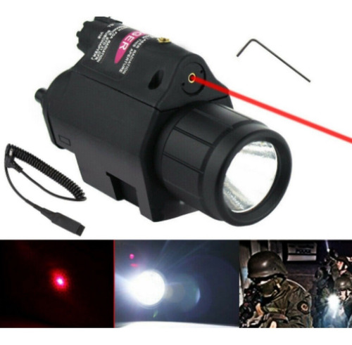 Mira Laser Linterna Tactica Marcadora Gotcha Airsoft Xtreme