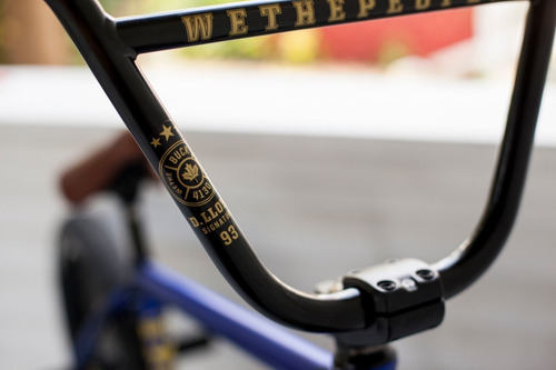 Imagen 3 de 3 de Manubrio Wethepeople Bmx Buck Profesional ¡full Cromo! Negro