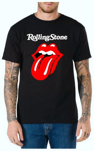 Remera The Rolling Stone - Rock - Full Vinil