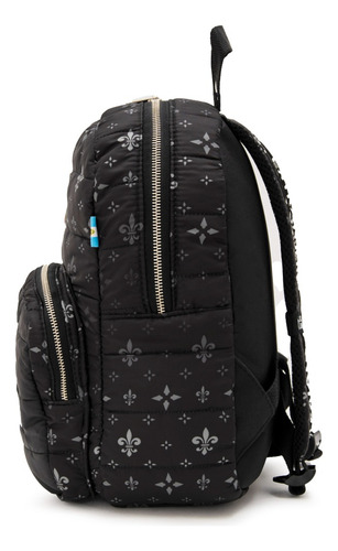 Imagen 10 de 10 de Mochila Alison Mickey Optic Negro