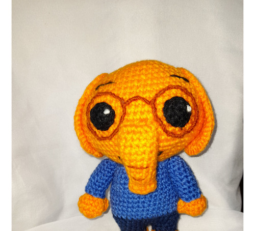 Amigurumi Nesho Elefante Plim Plim Muñeco