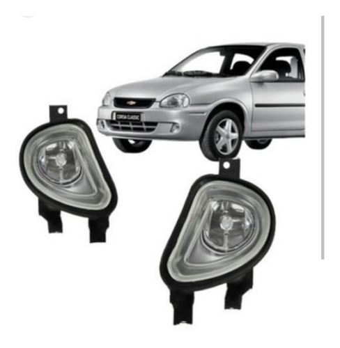 Faros Antinieblas Corsa Vidrio