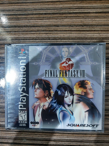Final Fantasy Viii Black Label Psone Completo