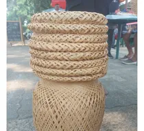 Comprar Lamparas Artesanales Tejido En Mimbre