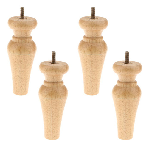 4pcs Piernas Pies De Irregulares Para Muebles Sofá Silla