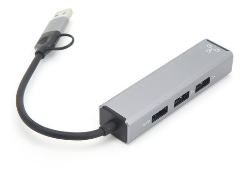 Hub Usb C A De Baja Latencia De Red 3.0 2.0 Rj45 Tipo C3.0