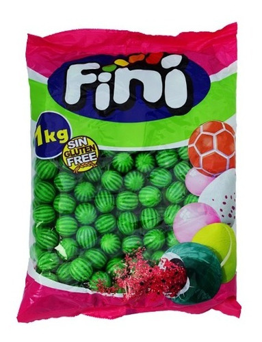 Chicle Sandía Paq X Kilo Fini 1000gr - Kg a $27