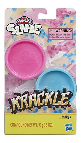 Massinha Play Doh Krackle Slime Pack De Cores Sortidas E8788