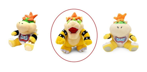 Mario Bros Peluche Bowser 18 - 24 Cm