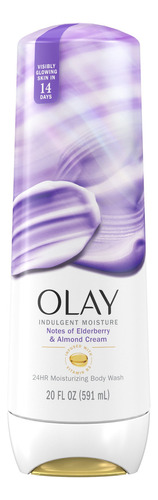 Olay Indulgent Moisture Body Wash For Women, Notes Of Elderb