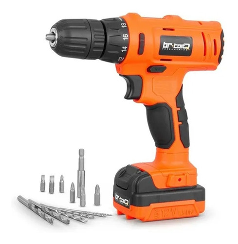 Furadeira Eletrica De Impacto Parafusadeira 12v Torque 1/18