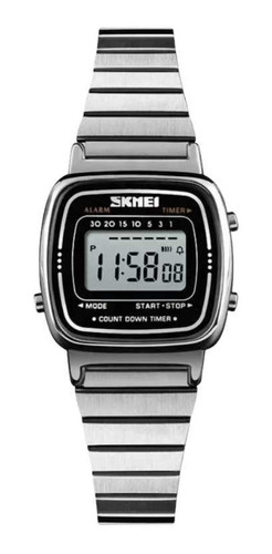 Reloj Skmei 1252 Metal Dama Estilo Clásico 