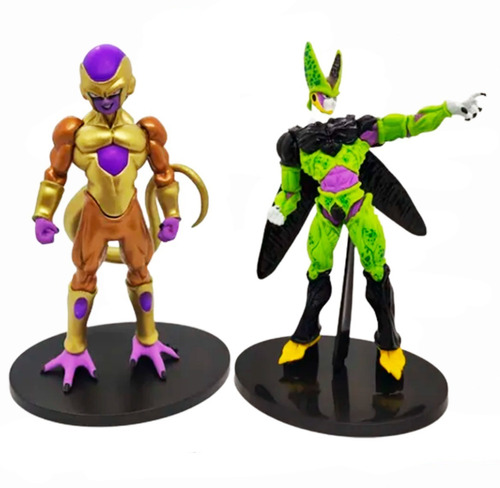 Figuras Freezer Dorado Y Cell Perfecto Dragón Ball Z