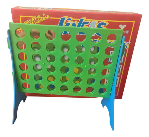 Juego De Mesa Estrategia Lineas Escondidas Grande 4 En Linea