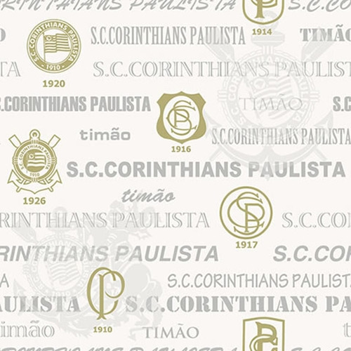 Papel De Parede Corinthians Menino Bege Corinthians