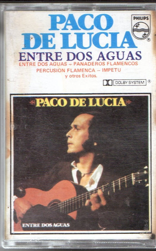 Cassette Paco De Lucía  Entre Dos Aguas