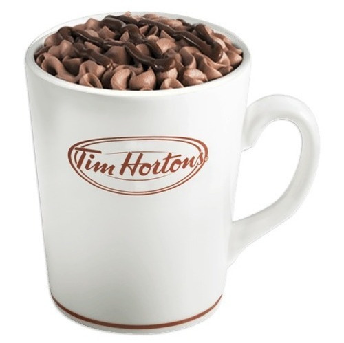 Mezcla Polvo Café Mocha Hot Choco Mix Tim Hortons 8 Sobres