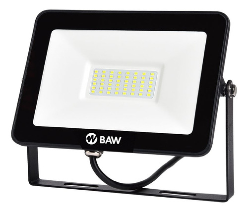 Proyector Reflector Led Baw 50w Luz Blanco Frío 20mil Horas 