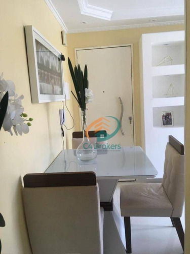 Apartamento Com 2 Dormitórios À Venda, 52 M² Por R$ 245.000,00 - Cidade Serodio - Guarulhos/sp - Ap1957