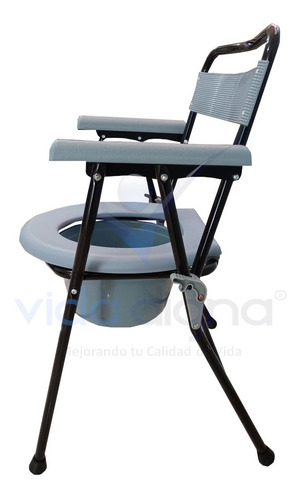 Silla Baño Portátil Discapacitados - Comodo Ligero