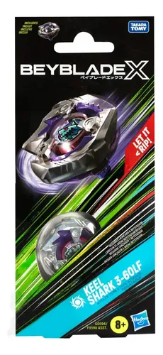 Beyblade Xtreme Keel Shark 3-60lf - Hasbro G0194 | MercadoLivre
