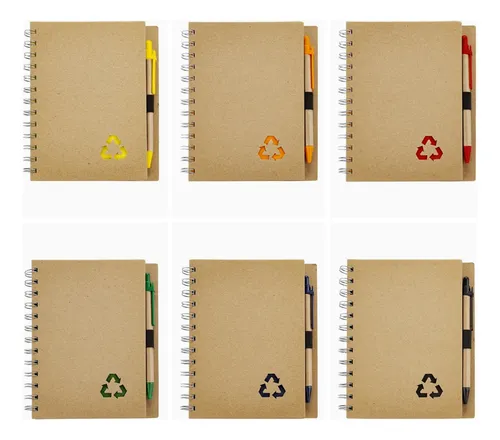 comprar Libretas Personalizadas Ecológica Publicitaria 15x18 X 12 B1