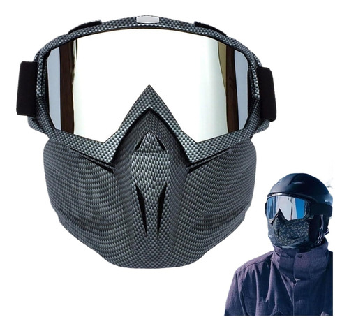 Máscara Ninja Nieve Gafas,máscara Anti Niebla