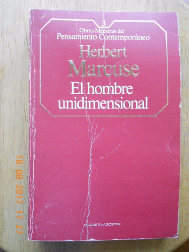 El Hombre Unidimensional - Herbert Marcuse