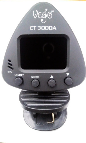Imagen 3 de 3 de Afinador Electrónico Ae1 Para Guitarra Guipar/vego Et3000a